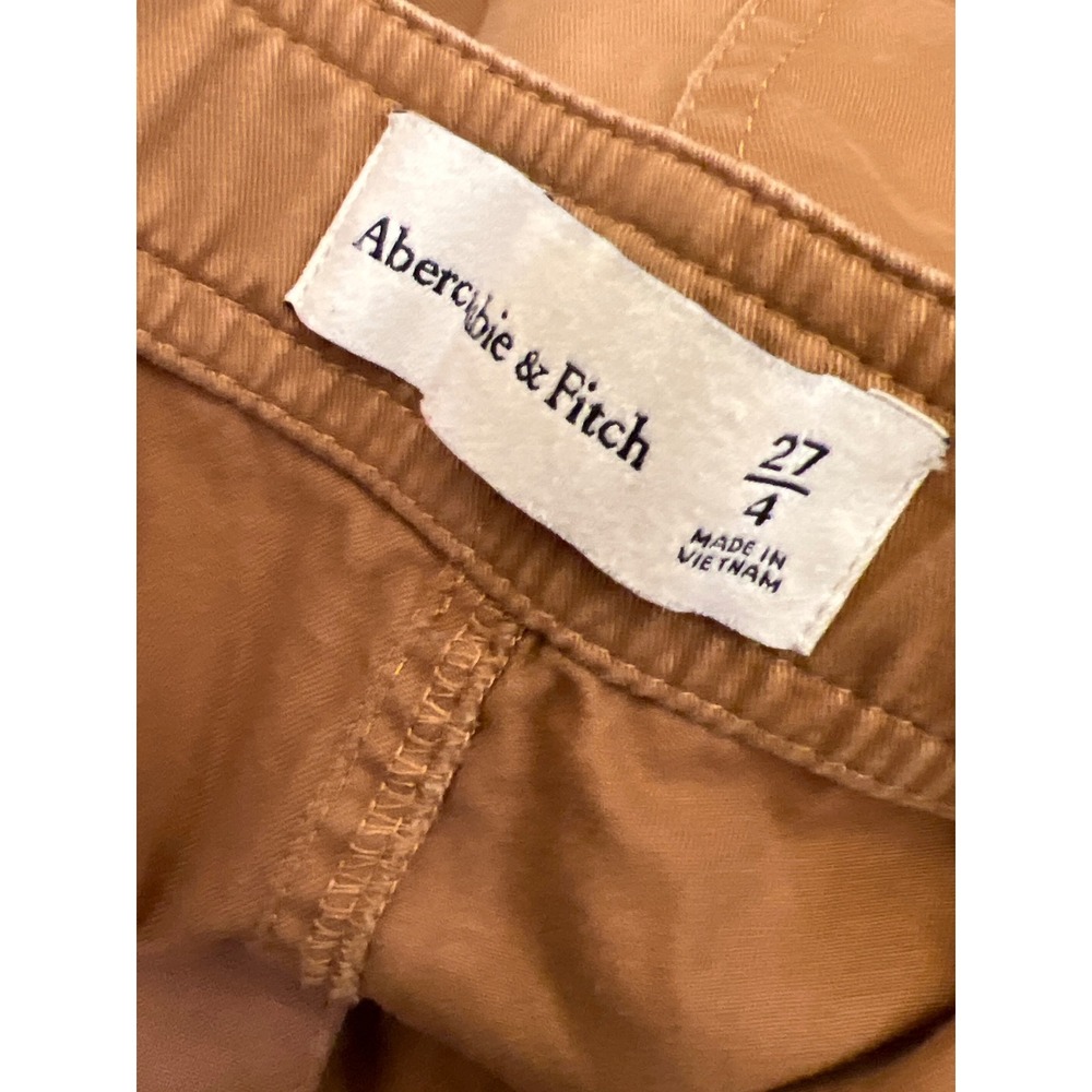 Abercrombie & Fitch High Rise Relaxed Cargo Pants Straight Leg Womens Size 6/28 - Picture 10 of 11